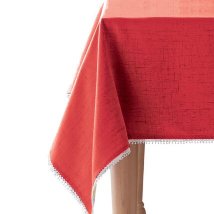 Ucaabnel French Perle Red 60X84 Tablecloth