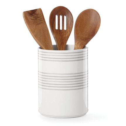 Ucaabnel Charlotte Street Grey Utensil Holder
