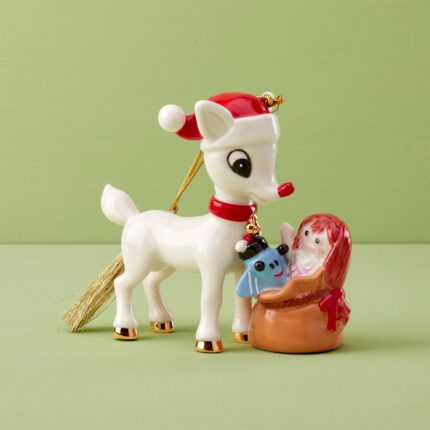 Ucaabnel Rudolph Delivering Toys Ornament