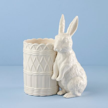 Ucaabnel Wicker Creek Bunny Vase