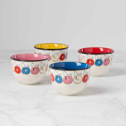 Ucaabnel Chef Snoopy Dessert Bowls - Set of 4