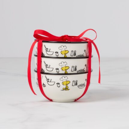 Ucaabnel Chef Snoopy Mini Bowls - Set Of 3