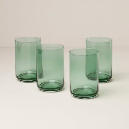 Ucaabnel Tuscany Stackable Green Coolers - Set Of 4