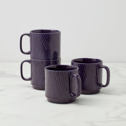 Ucaabnel Modulus Nightshade Mugs - Set of 4