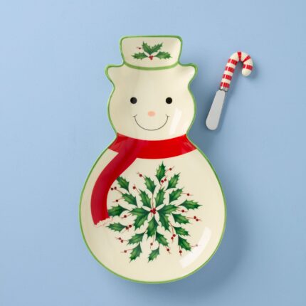Ucaabnel Holiday Tray With Spreader