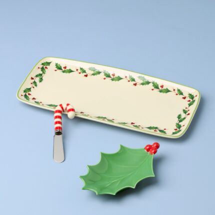 Ucaabnel Holiday 3-Piece Hostess Set With Spreader
