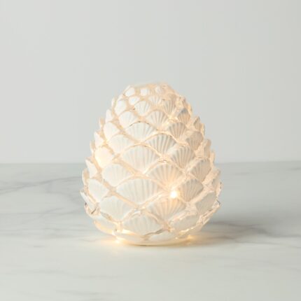 Ucaabnel White Pinecone Led Light