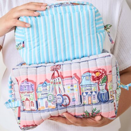 Ucaabnel Lenox Spice Village x Printfresh 2-Piece Pouch Set